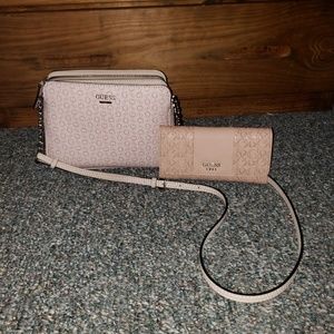Mini Guess Crossbody w/ Trifold Wallet
